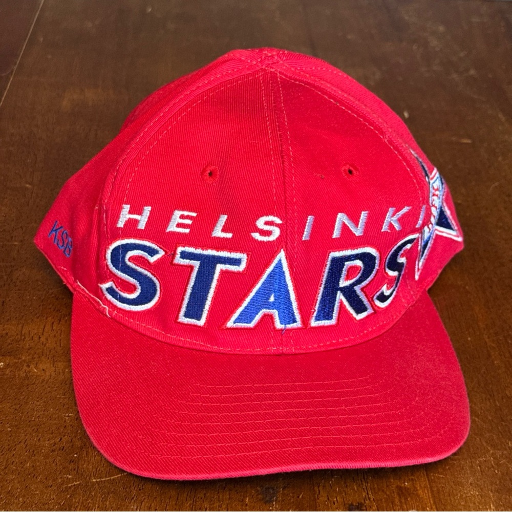 Red Helsinki Stars Baseball Cap - image 8